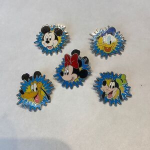 Disney Pin Trading Classic Set Mickey Minnie Mouse Donald Duck Goofy Pluto Lot B
